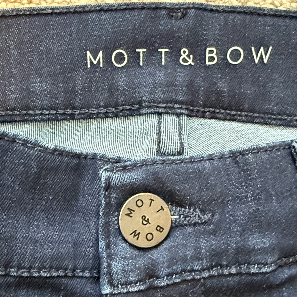 Mott & Bow mid-rise skinny jeans sz 27 - Picture 2 of 4